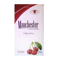 Сигареты Manchester  SuperSlims Вишня оптом