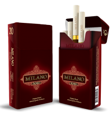 Сигареты MILANO ROSSO compact  вишня оптом