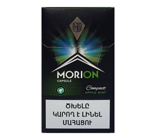 Сигареты Morion Capsule Applemint Superslim (Морион Яблоко Кнопка Суперслим) оптом