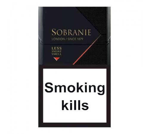 Сигареты Sobranie Black Nano
