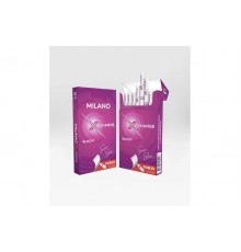 Сигареты Milano Change Bloom (Милано Суперслим Кнопка Черника) оптом