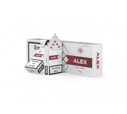 Сигареты Alex Red Label King Size (Алекс Красный Кинг Сайз) оптом